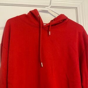 Red sweatshirt